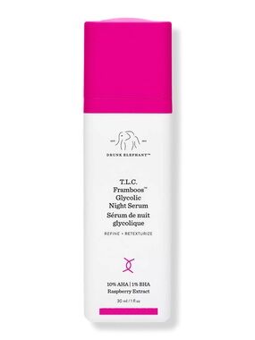 Drunk Elephant T.L.C. Framboos Glycolic Night Serum - AHA & BHA